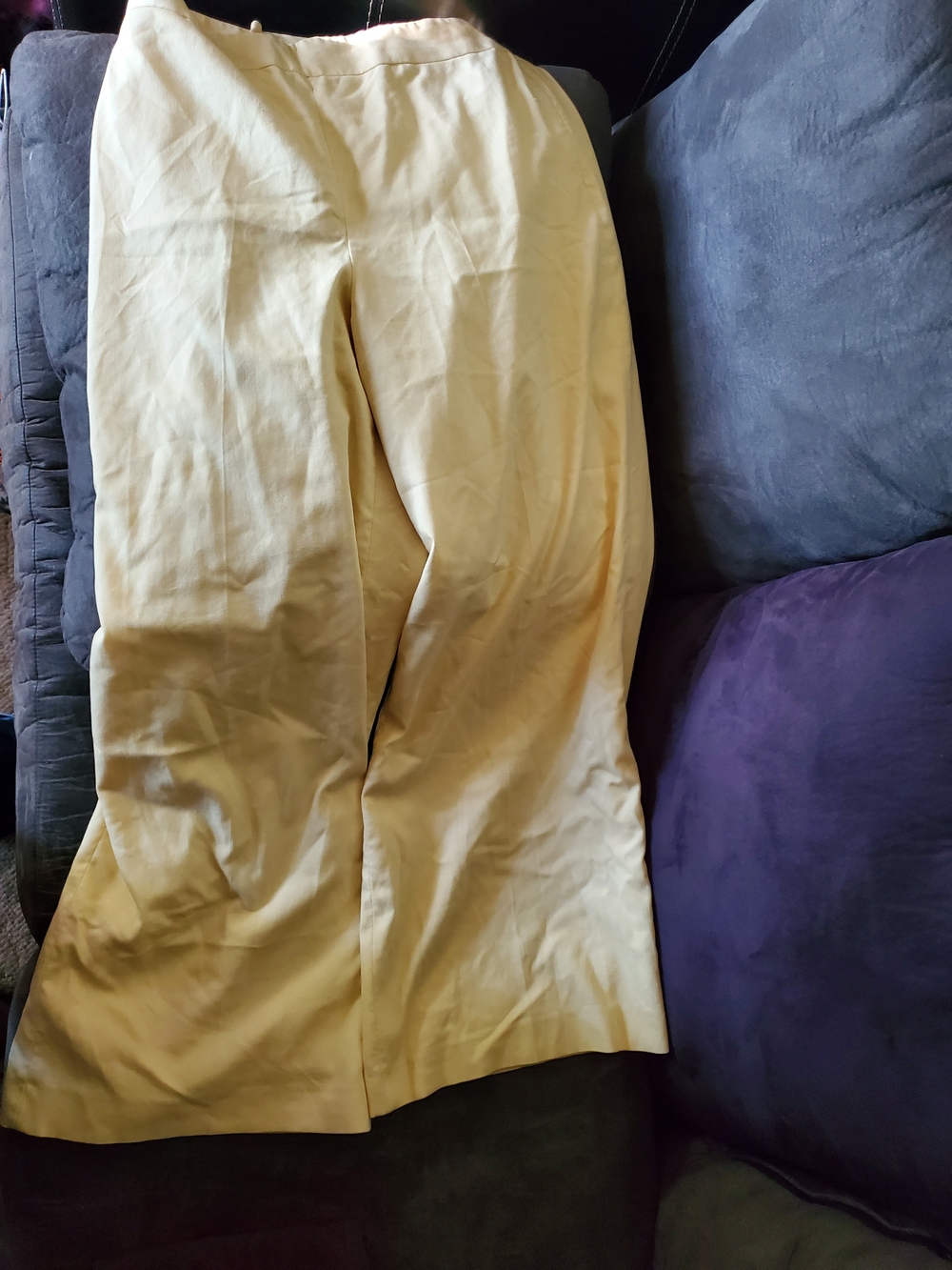 Antonio Melani Wide Leg Pants in Yellow Size 12